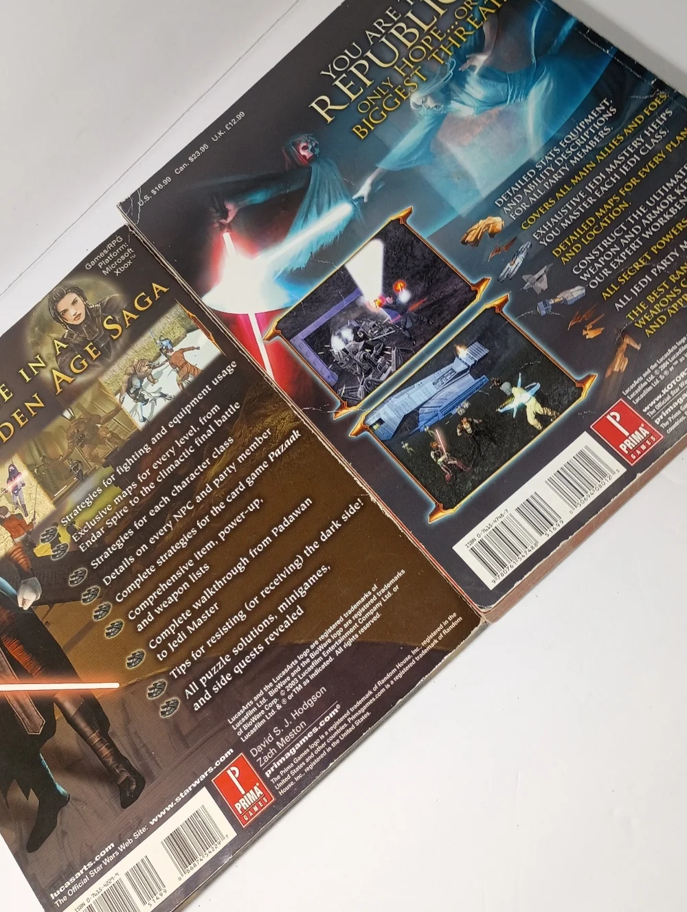 Star Wars: Knights Of The Old Republic I & II Gaming Strategy Guide For Xbox
